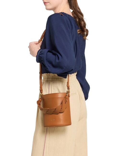 CHARLOTTE Mini Secchiello in pelle CUIR - Borse Donna