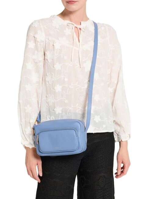 SAGITTA Borsa mini, in pelle azul - Borse Donna