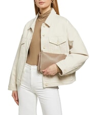 COCCINELLE LORINE Pochette in pelle warm taupe - Borse Donna - 2