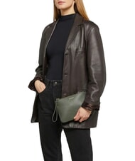 COCCINELLE LORINE Pochette in pelle alga - Borse Donna - 2
