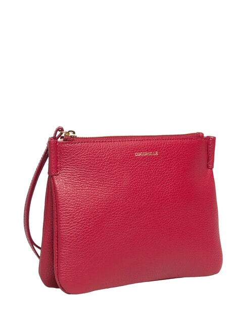 LORINE Pochette in pelle sangria - Borse Donna