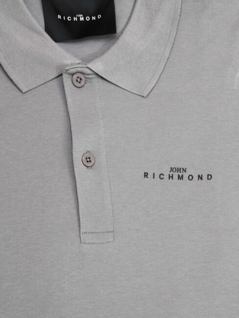 FERGUSON Polo a manica corta grey dark - Polo Uomo