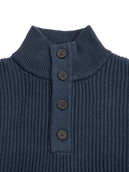NEWPORT Maglia misto lana navy blue - Maglie Uomo