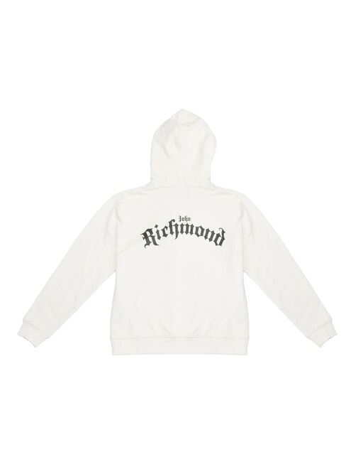SENYA Felpa con cappuccio off-white/black - Felpe Uomo