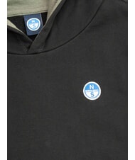 NORTH SAILS CORE  Felpa con cappuccio black - Felpe Bambini - 2