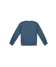 NORTH SAILS ROUND LOGO Felpa girocollo in cotone dark denim - Felpe Uomo - 3
