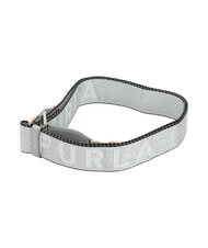 FURLA CAMPIONARIO - FIONA Tracolla logata  COLOR SILVER - Accessori per borse - 3