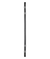 FURLA CAMPIONARIO - GIOVE Tracolla logata, in pelle nero/marshmallow - Accessori per borse - 2