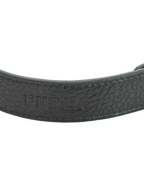 CAMPIONARIO - GIOVE Tracolla logata, in pelle nero/marshmallow - Accessori per borse