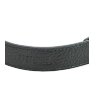 FURLA CAMPIONARIO - GIOVE Tracolla logata, in pelle nero/marshmallow - Accessori per borse - 3
