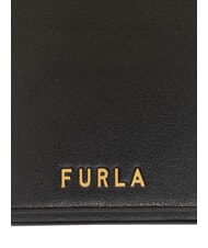 FURLA CAMPIONARIO - GIOVE Portanome in pelle Nero - Accessori Viaggio - 2