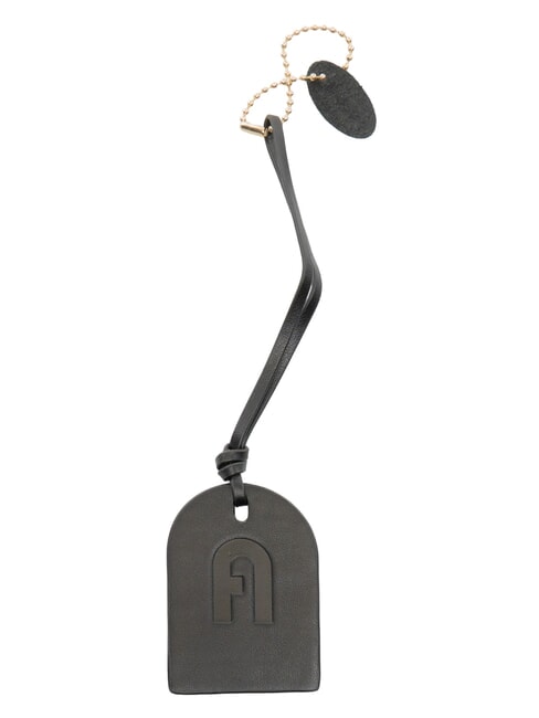 CAMPIONARIO - GIOVE Portanome in pelle Nero - Accessori Viaggio
