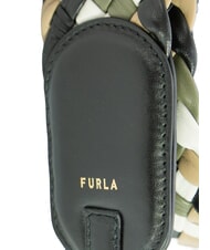FURLA CAMPIONARIO - FIONA Tracolla in pelle intrecciata toni soil - Accessori per borse - 3