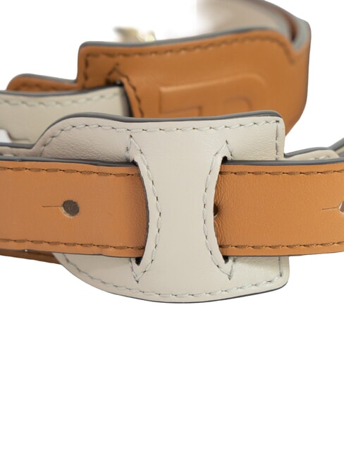 CAMPIONARIO - FIONA Tracolla per borsa, in pelle brandy+vaniglia - Accessori per borse
