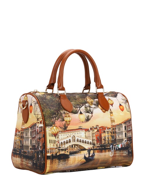 YESBAG Borsa a bauletto con tracolla christmas venice - Borse Donna