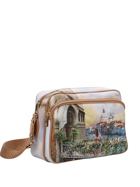 YESBAG Borsa camera case grande a tracolla flowery canal - Borse Donna