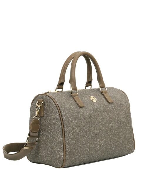LUX Bauletto a mano, con tracolla havana - Borse Donna