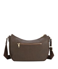 YNOT LUX Borsa hobo a tracolla con tasca choco - Borse Donna - 3