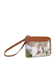 YNOT YESBAG Portacarte piatto con zip e polsierina puglia summer - Portafogli Donna - 2