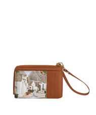 YNOT YESBAG Portacarte piatto con zip e polsierina puglia summer - Portafogli Donna - 3