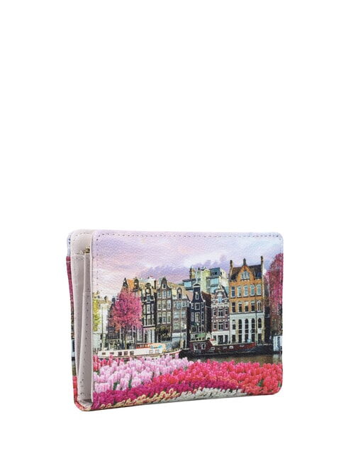 YESBAG Portacarte con portamonete tulips - Portafogli Donna