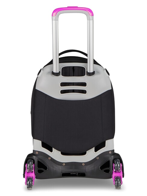 PLUMPY LINE GIRL Zaino trolley sdoppiabile Nero - Zaini con carrello