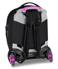 SEVEN PLUMPY LINE GIRL Zaino trolley sdoppiabile Nero - Zaini con carrello - 4