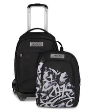 SEVEN PLUMPY LINE BOY Zaino sdoppiabile con carrello - Zaini con carrello