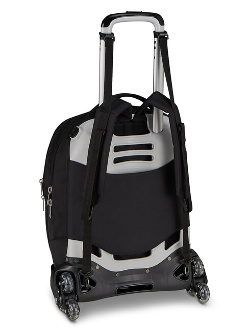 PLUMPY LINE BOY Zaino sdoppiabile con carrello Nero - Zaini con carrello