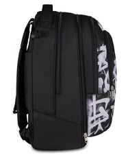SEVEN PLUMPY LINE BOY Zaino sdoppiabile con carrello Nero - Zaini con carrello - 7