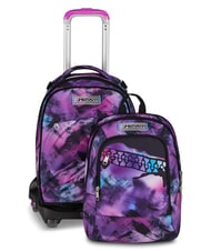 SEVEN PINK FUSION Zaino Trolley sganciabile - Zaini con carrello