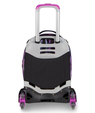 SEVEN PINK FUSION Zaino Trolley sganciabile rosa - Zaini con carrello - 3