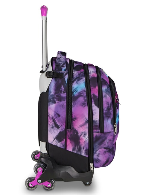 PINK FUSION Zaino Trolley sganciabile rosa - Zaini con carrello