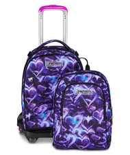 SEVEN LOVEPASS Zaino con carrello 3 in 1 - Zaini con carrello