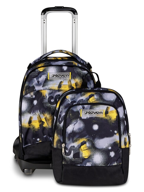 GOLDEN PAINT Zaino Trolley 3 in 1 steelgray - Zaini con carrello