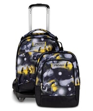 SEVEN GOLDEN PAINT Zaino Trolley 3 in 1 - Zaini con carrello