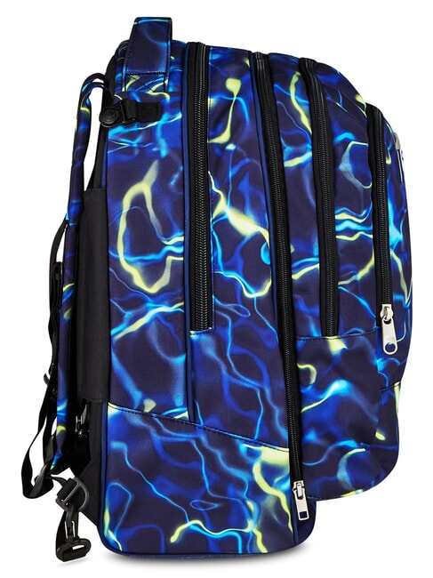 ELECTRICVIBE BOY Zaino Trolley a ruote triple bluedeep - Zaini con carrello