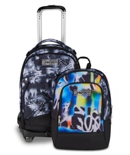 SEVEN BUZZY NOTE BOY Zaino 3 in 1 - Zaini con carrello