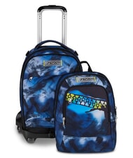 SEVEN BLU FUSION Zaino con carrello 3 in 1 - Zaini con carrello
