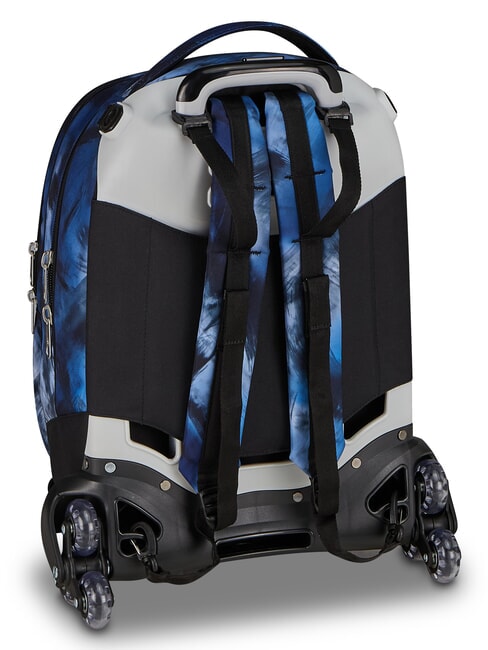 BLU FUSION Zaino con carrello 3 in 1 turchese fluo - Zaini con carrello