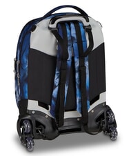 SEVEN BLU FUSION Zaino con carrello 3 in 1 turchese fluo - Zaini con carrello - 4