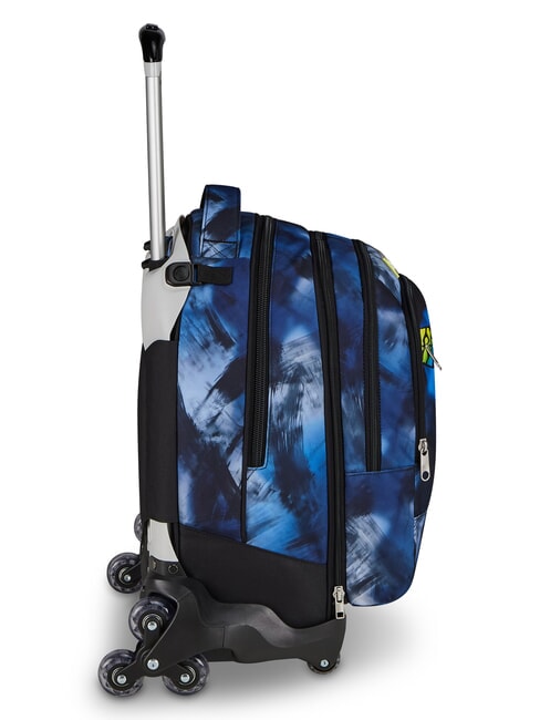 BLU FUSION Zaino con carrello 3 in 1 turchese fluo - Zaini con carrello