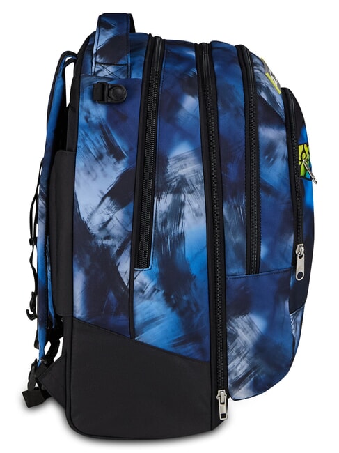 BLU FUSION Zaino con carrello 3 in 1 turchese fluo - Zaini con carrello