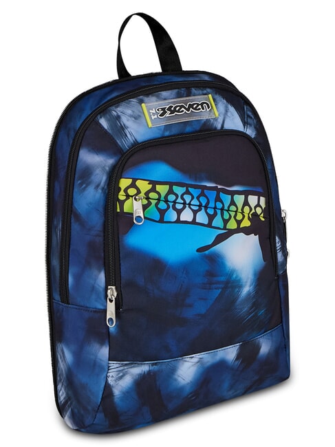 BLU FUSION Zaino con carrello 3 in 1 turchese fluo - Zaini con carrello