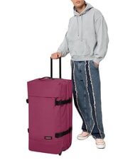 EASTPAK TRANVERZ L Trolley grande  wine burgundy - Trolley Semirigidi - 5