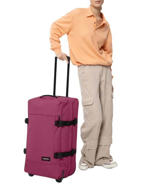 TRANVERZ M Trolley medio wine burgundy - Trolley Semirigidi