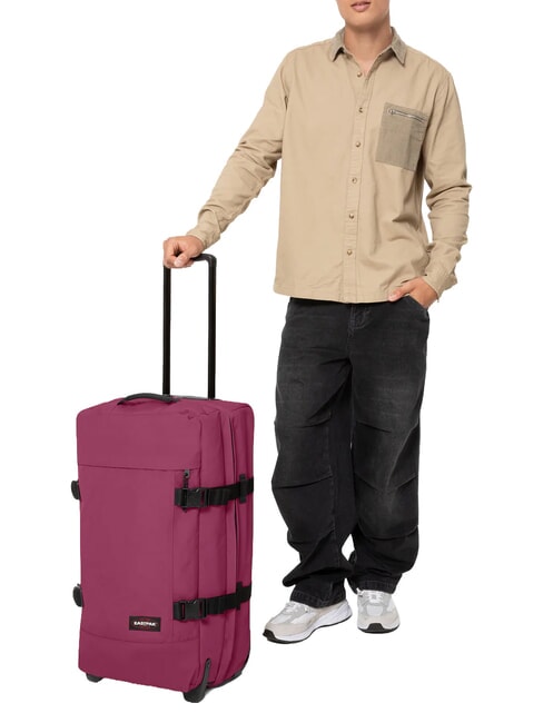 TRANVERZ M Trolley medio wine burgundy - Trolley Semirigidi