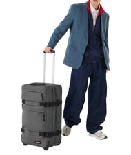 EASTPAK TRANSIT'R PLUS M Trolley medio BlackDenim - Trolley Semirigidi - 6