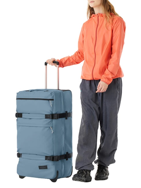 TRANSIT'R PLUS L Trolley grande tarp dust blue - Trolley Semirigidi