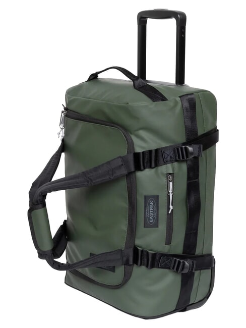 DUFFEL PACK WHEEL S Trolley borsone piccolo idrorepellente tarp forest - Bagagli a mano